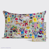 Lisa Frank x Kitsch Satin Pillowcase in The Fantastic World of Lisa Frank 2 Pack