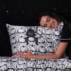 Star Wars™ & Kitsch Satin Pillowcase in Darth Vader & Stormtroopers 2 Pack