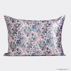 Bridgerton x Kitsch Satin Pillowcase in Wisteria 2 Pack