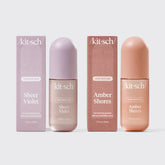 Coastal Retreat Duo: Sheer Violet + Amber Shores