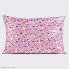 Lisa Frank x Kitsch Satin Pillowcase in Angel Kitty™ 2 Pack