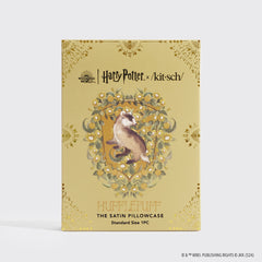 Kitsch x Harry Potter Satin Pillowcase in Hufflepuff 4 Pack