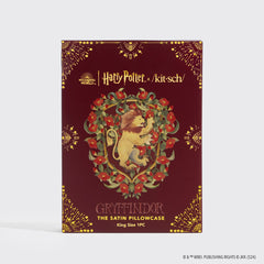 Kitsch x Harry Potter Satin Pillowcase in Gryffindor 4 Pack - King