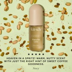 Seaside Latte Duo: Pistachio Latte & Amber Shores Hair Perfume